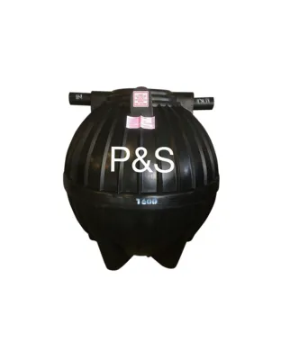 ถังดักไขมัน P&amp;S ทรงบอลลูน ขนาด 1600 ลิตร รุ่น GPSST1600B
