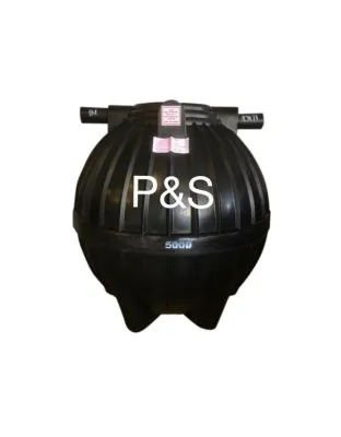 ถังดักไขมัน P&amp;S ทรงบอลลูน ขนาด 5000 ลิตร รุ่น GPSST5000B