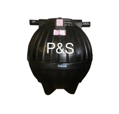 ถังดักไขมัน P&S ทรงบอลลูน ขนาด 5000 ลิตร รุ่น GPSST5000B
