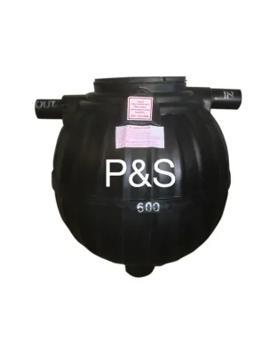 ถังดักไขมัน P&amp;S ทรงบอลลูน ขนาด 600 ลิตร รุ่น GPSST600B