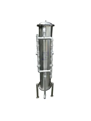 ถังกรองน้ำใช้แบบสแตนเลส 8 นิ้ว (20X120ซม.) หนา 1.5 มม. รุ่น WFTS8-20x120x1.5-cc