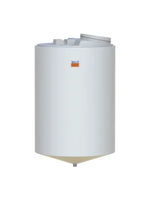 ถังเก็บสารเคมี PE แบบก้นกรวย TEMA ขนาด 2000 ลิตร รุ่น CENB2K0E-M210