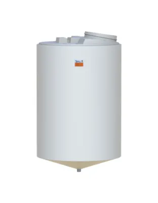 ถังเก็บสารเคมี PE แบบก้นกรวย TEMA ขนาด 2000 ลิตร รุ่น CENB2K0E-M210