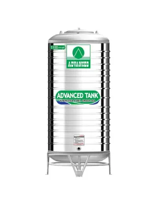 แทงค์น้ำสแตนเลส ADVANCED ทรงสูง ขนาด 1100 ลิตร รุ่น ARH1100