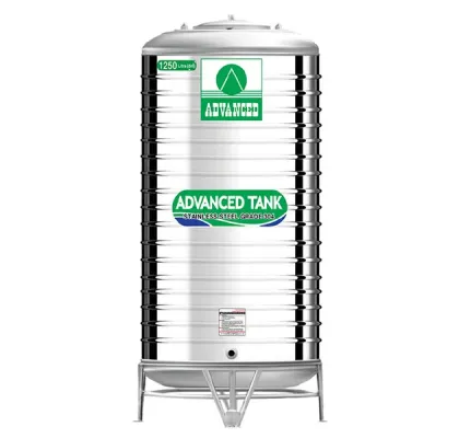 แทงค์น้ำสแตนเลส ADVANCED ทรงสูง ขนาด 1250 ลิตร รุ่น ARH1250