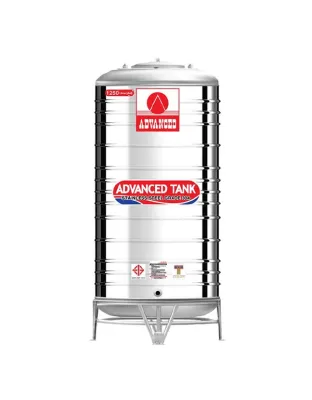 แทงค์น้ำสแตนเลส ADVANCED ทรงสูง ขนาด 1250 ลิตร รุ่น AVH1250