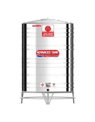 แทงค์น้ำสแตนเลส ADVANCED ก้นเรียบ ขนาด 3000 ลิตร รุ่น AVF3000