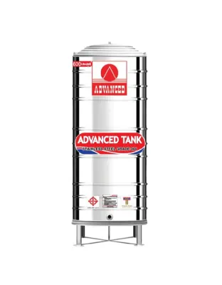 แทงค์น้ำสแตนเลส ADVANCED ก้นเรียบ ขนาด 600 ลิตร รุ่น AVF600