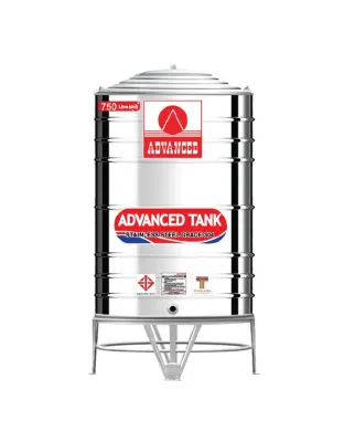 แทงค์น้ำสแตนเลส ADVANCED ก้นเรียบ ขนาด 750 ลิตร รุ่น AVF750