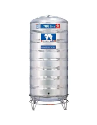 แทงค์น้ำสแตนเลส JUMBO ทรงสูง ขนาด 700 ลิตร รุ่น JMCX700