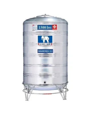 แทงค์น้ำสแตนเลส JUMBO ก้นนูน ขนาด 1500 ลิตร รุ่น JMCB1500