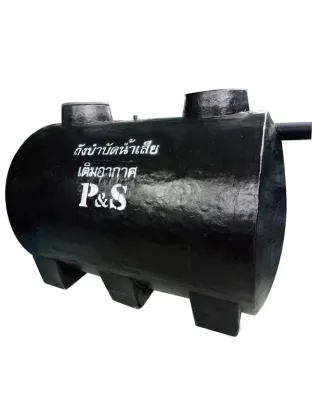 ถังบำบัดน้ำเสียไฟเบอร์กลาส P&amp;S ขนาด 30000 ลิตร รุ่น PS30Q