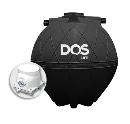 ถังบำบัดน้ำเสีย DOS แบบรวมเติมอากาศ SUPER SEPT COMPACT ขนาด 6000 ลิตร รุ่น ST-14/BK-6000L