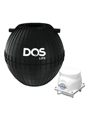 ถังบำบัดน้ำเสียรวมเติมอากาศ DOS 1600 ลิตร รุ่น SSF-20/BK-1600L + AB40