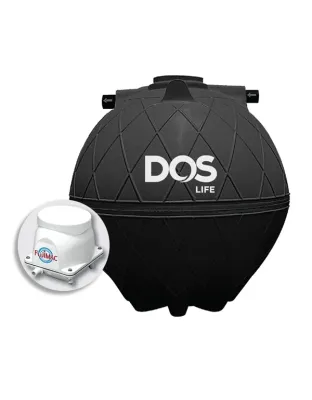 ถังบำบัดน้ำเสียกรองเติมอากาศ DOS SUPER SEPT COMPACT ขนาด 3000 ลิตร รุ่น ST-13/BK-3000L