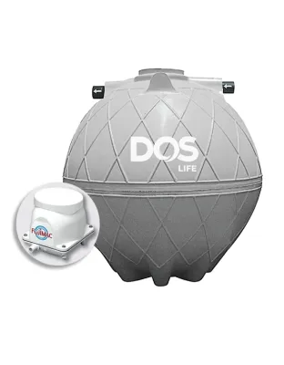 ถังบำบัดน้ำเสียกรองเติมอากาศ DOS COMPACT ขนาด 6000 ลิตร รุ่น ST-09/GY-6000L