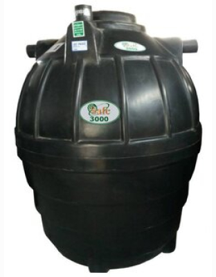 ถังบำบัดน้ำเสีย Safe แบบไร้อากาศ ขนาด 3000 ลิตร รุ่น SST3000