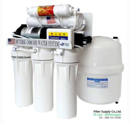 เครื่องกรองน้ำ RO Colandas 50 GPD 5 ขั้นตอน รุ่นใหม่มาตราฐานยุโรป