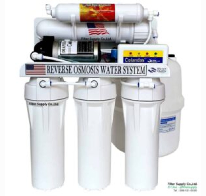 เครื่องกรองน้ำ RO Colandas 50 GPD 5 ขั้นตอน รุ่นใหม่มาตราฐานยุโรป