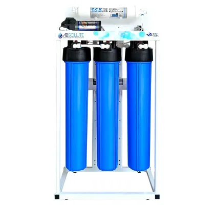 เครื่องกรองน้ำ RO Absolute 150 GPD FT เครื่องอาร์โอ 5 ขั้นตอน เฟรมตั้ง