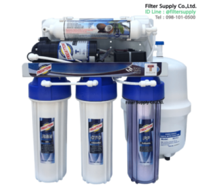 เครื่องกรองน้ำ RO Treatton 50 GPD  5 ขั้นตอน แบบเฟรมแขวน