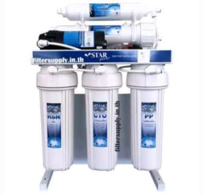 เครื่องกรองน้ำ RO Star Pure 50 GPD FT ระบบ Reverse Osmosis พร้อมขาตั้ง