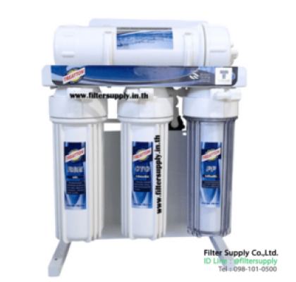 เครื่องกรองน้ำ RO Treatton 275 GPD อาร์โอเฟรมตั้ง 5 ขั้นตอน