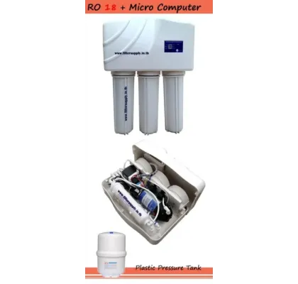 เครื่องกรองน้ำ RO UniPure RO18 ขนาด 75 GPD มี Auto Flush