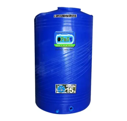 แทงค์น้ำ PE P&S ขนาด 3000 ลิตร รุ่น PS3000