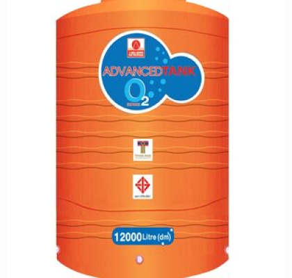 ถังเก็บน้ำบนดินPE ADVANCE O2 รุ่น O2S-12000 **แถมลูกลอยฟรี**