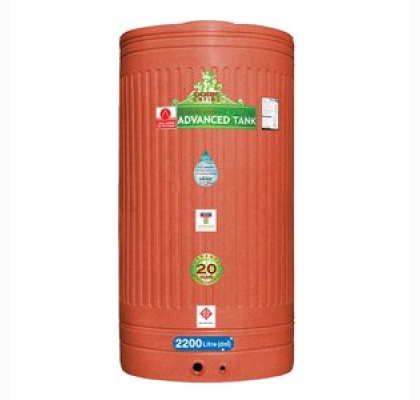 ถังเก็บน้ำบนดินPE Elixir ADVANCE DORIC รุ่น DO2200 **แถมลูกลอยฟรี**