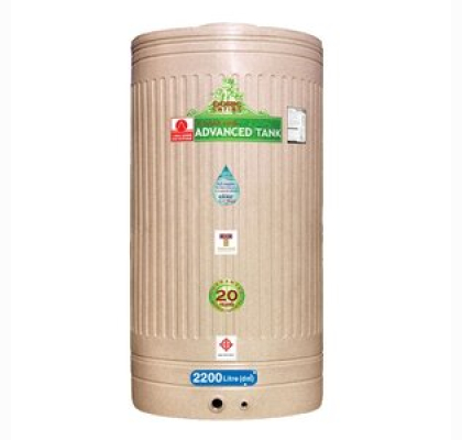 ถังเก็บน้ำบนดินPE Elixir ADVANCE DORIC รุ่น DO2200 **แถมลูกลอยฟรี**