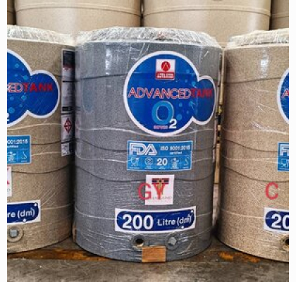 ถังเก็บน้ำบนดินPE ADVANCE O2 ความจุ 200 ลิตร รุ่น O2S-200 **แถมลูกลอยฟรี**