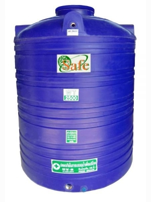 ถังเก็บน้ำบนดินPE Safe ขนาด 2500 ลิตร รุ่น WT-2500 (FOOD Grade)