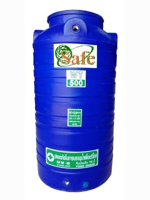 ถังเก็บน้ำบนดินPE Safe ขนาด 500 ลิตร รุ่น WT-500 (FOOD Grade) **รุ่นขายดี**