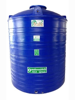 ถังเก็บน้ำบนดินPE Safe ขนาด 4000 ลิตร รุ่น WT-4000 (FOOD Grade)