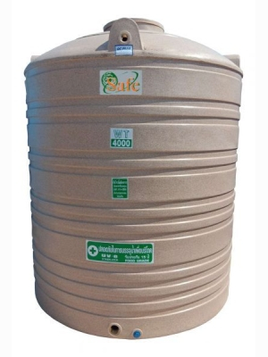 ถังเก็บน้ำบนดินPE Safe แกรนิต ขนาด 4000 ลิตร รุ่น WTG-4000 (FOOD Grade)