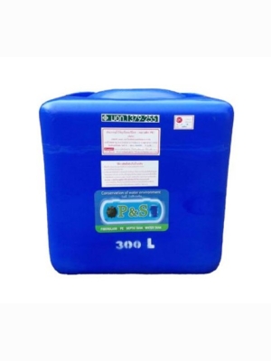 ถังเก็บน้ำบนดินPE P&S ทรงสี่เหลี่ยม ขนาด 300 ลิตร รุ่น BXPS-300