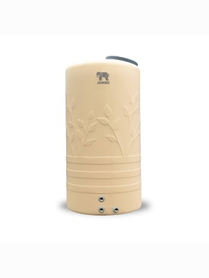 ถังเก็บน้ำบนดินPE จัมโบ้ COZY Cream ขนาด 1000 ลิตร รุ่น JCZ1000C ป้องกันตะไคร่น้ำ **แถมลูกลอยฟรี**