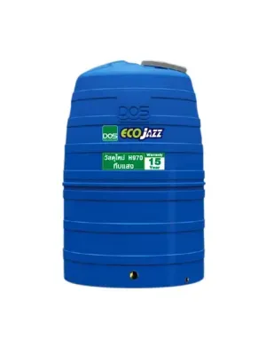 ถังเก็บน้ำบนดิน PE 2000 ลิตร DOS รุ่น ECO Jazz 2000