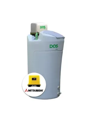 แทงค์น้ำพลาสติก PE DOS DX5 700 ลิตร + ปั๊มน้ำ MITSUBISHI 250 วัตต์ รุ่น DX5 700+EP-255R