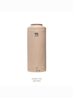 ถังเก็บน้ำบนดินPE จัมโบ้ BAMBU ขนาด 700 ลิตร ทรงมาตรฐาน รุ่น JBU-700S **แถมลูกลอยฟรี**