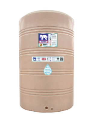 ถังเก็บน้ำบนดินPE จัมโบ้ Eco Elixir ขนาด 4000 ลิตร รุ่น JGNX4000S/T ป้องกันตะไคร่น้ำ **แถมลูกลอยฟรี**