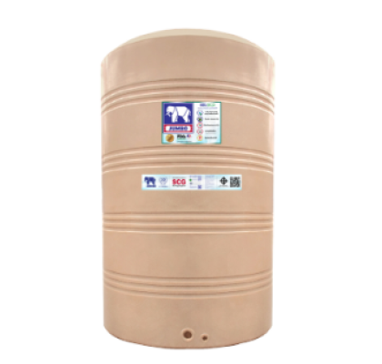 ถังเก็บน้ำบนดินPE จัมโบ้ Eco ขนาด 4000 ลิตร รุ่น JGN4000S ป้องกันตะไคร่น้ำ **แถมลูกลอยฟรี**