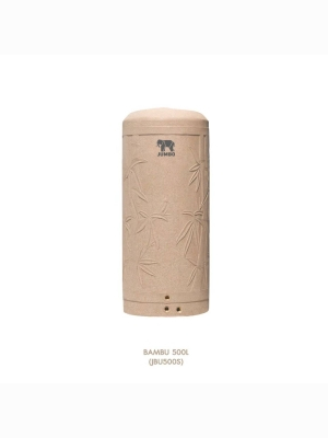 ถังเก็บน้ำบนดินPE จัมโบ้ BAMBU ขนาด 500 ลิตร รุ่น JBU-500S **แถมลูกลอยฟรี**