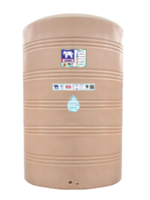 ถังเก็บน้ำบนดินPE จัมโบ้ Eco Elixir ขนาด 6000 ลิตร รุ่น JGNX6000S/T ป้องกันตะไคร่น้ำ **แถมลูกลอยฟรี**