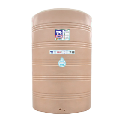 ถังเก็บน้ำบนดินPE จัมโบ้ Eco Elixir ขนาด 6000 ลิตร รุ่น JGNX6000S/T ป้องกันตะไคร่น้ำ **แถมลูกลอยฟรี**