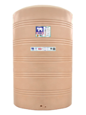ถังเก็บน้ำบนดินPE จัมโบ้ Eco ขนาด 6000 ลิตร รุ่น JGN6000S ป้องกันตะไคร่น้ำ **แถมลูกลอยฟรี**