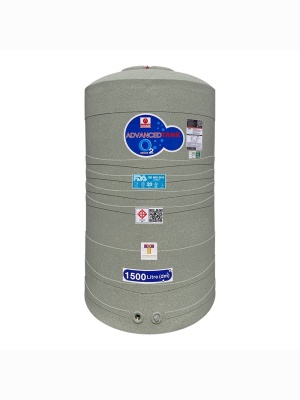 ถังเก็บน้ำบนดินPE ADVANCE O2 ความจุ 1500 ลิตร รุ่น O2S-1500 **แถมลูกลอยฟรี**