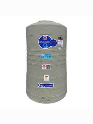 ถังเก็บน้ำบนดินPE ADVANCE O2 ความจุ 1500 ลิตร รุ่น O2S-1500 **แถมลูกลอยฟรี**